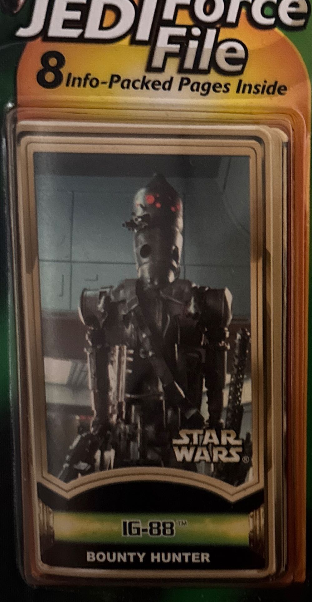 Carded Signed. Power Of The Jedi. IG-88 (Bounty Hunter) Signed Bill Hargreaves - Hasbro (Empire Strikes Back) action figure collectible [Barcode 076930845875] - Main Image 5