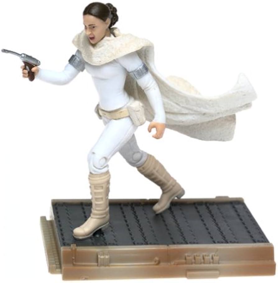 Padme Amidala (Droid Factory Chase) - Hasbro (Star Wars - Saga) action figure collectible [Barcode 076930849231] - Main Image 3