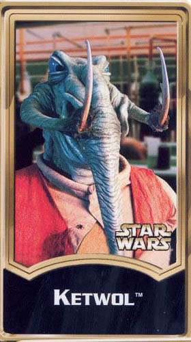 Ketwol - Hasbro (Jedi Force File) action figure collectible [Barcode 076930846346] - Main Image 4