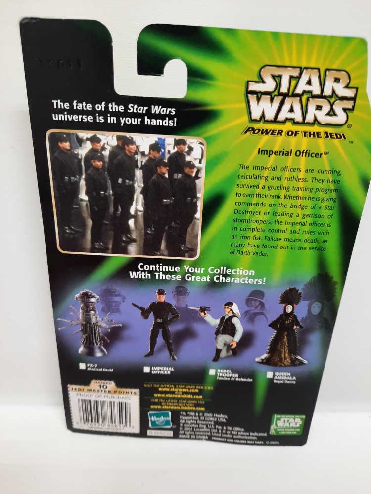 Imperial Officer - Hasbro ( POTJ ) (Power Of The Jedi ( 2000 - 2002 )) action figure collectible [Barcode 076930846599] - Main Image 2