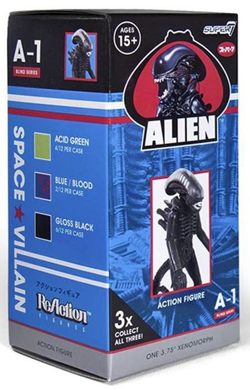 Xenomorph (Acid Green) - Super7 action figure collectible [Barcode 605930564730] - Main Image 2