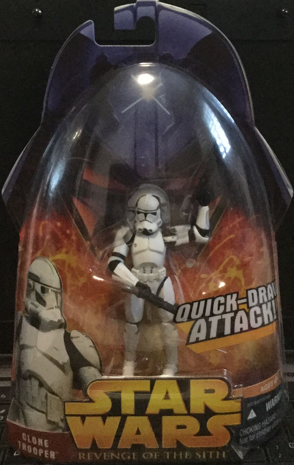 Revenge Of The Sith - #6 - Clone Trooper - Hasbro (Revenge Of The Sith) action figure collectible - Main Image 1