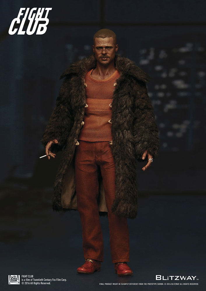 Blitzway - Tyler Durden Fur Coat Version (Fight Club 1999) - Blitzway (Fight Club) action figure collectible - Main Image 2
