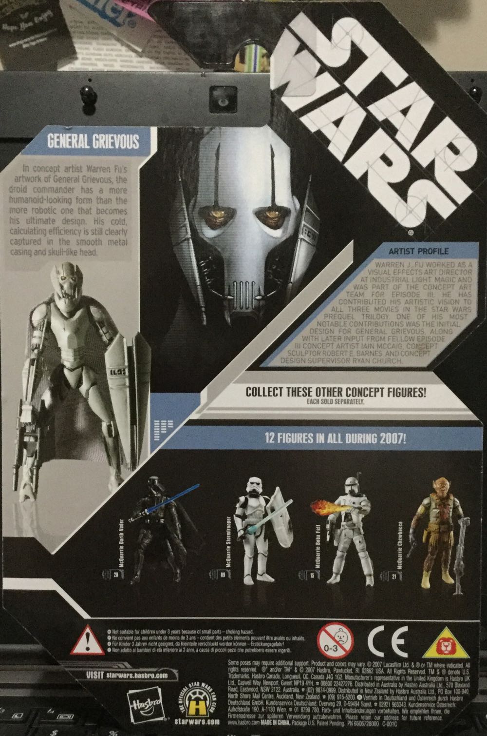 30th Anniversary Collection (Concept) - Grievous - Hasbro (Attack Of The Clones) action figure collectible - Main Image 2