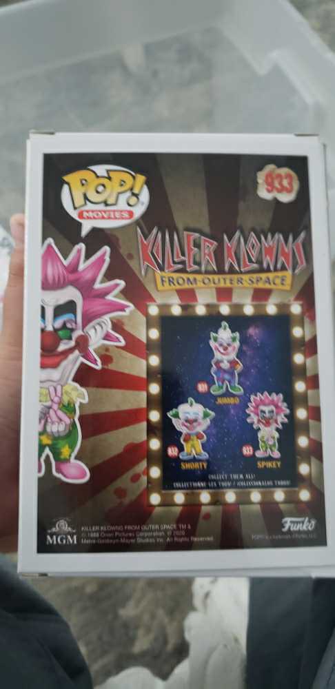 Funko Pop: Killer Klowns “Spikey” #933 - Funko (Funko Pop) action figure collectible [Barcode 889698441476] - Main Image 2