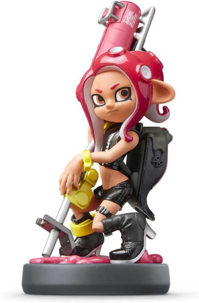 Octoling Boy/Octopus/Girl - Nintendo (Amiibo - Splatoon) action figure collectible [Barcode 045496893583] - Main Image 4