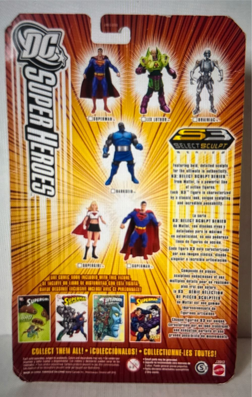 DC Super Heroes Superman - DC Mattel action figure collectible - Main Image 2