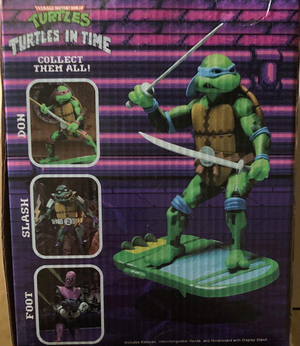 Leonardo - NECA, Inc. (Teenage Mutant Ninja Turtles: Turtles In Time) action figure collectible [Barcode 634482541067] - Main Image 2