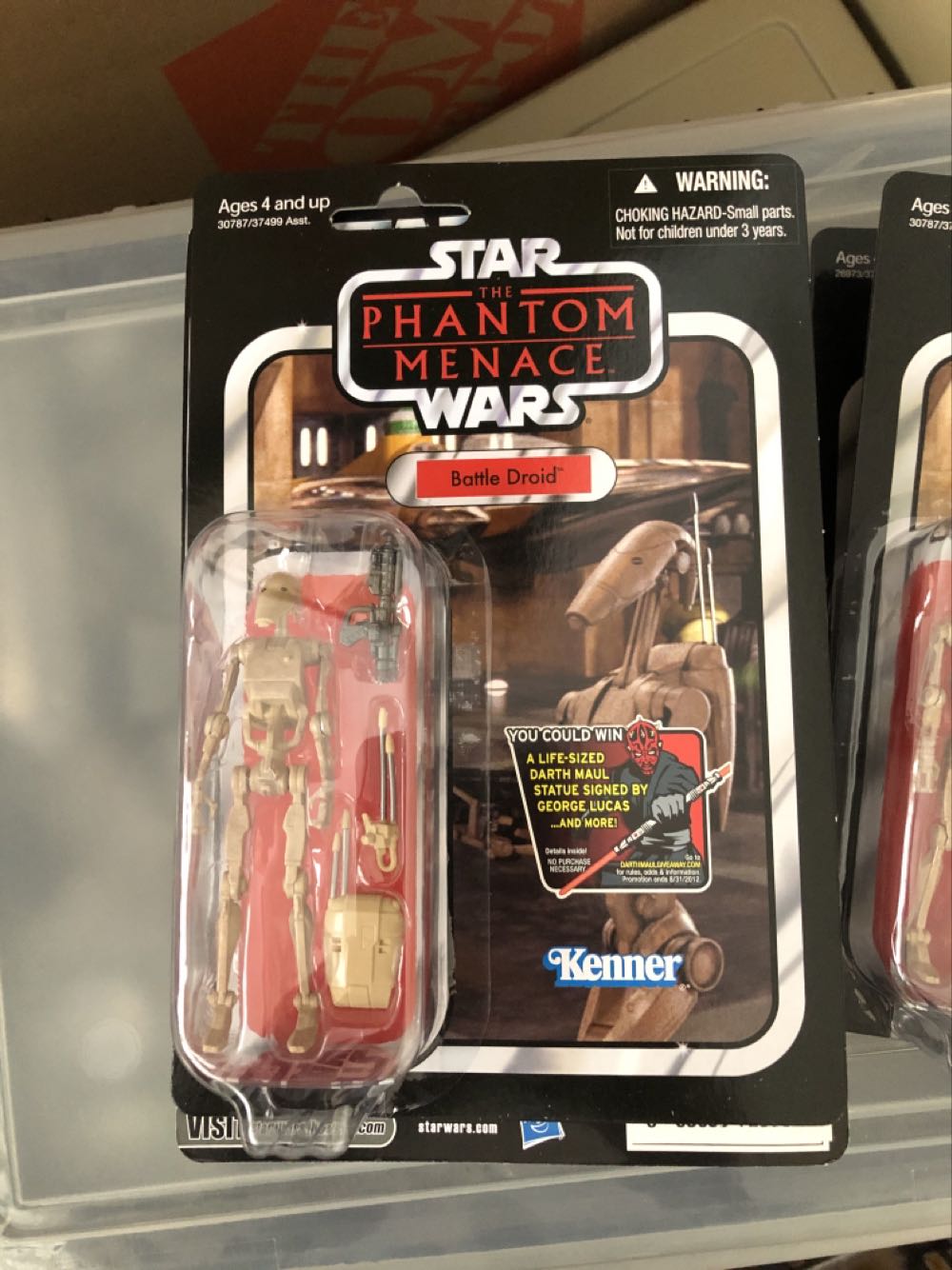 #VC78 Battle Droid - Hasbro (Star Wars - Vintage Collection) action figure collectible [Barcode 653569723936] - Main Image 1