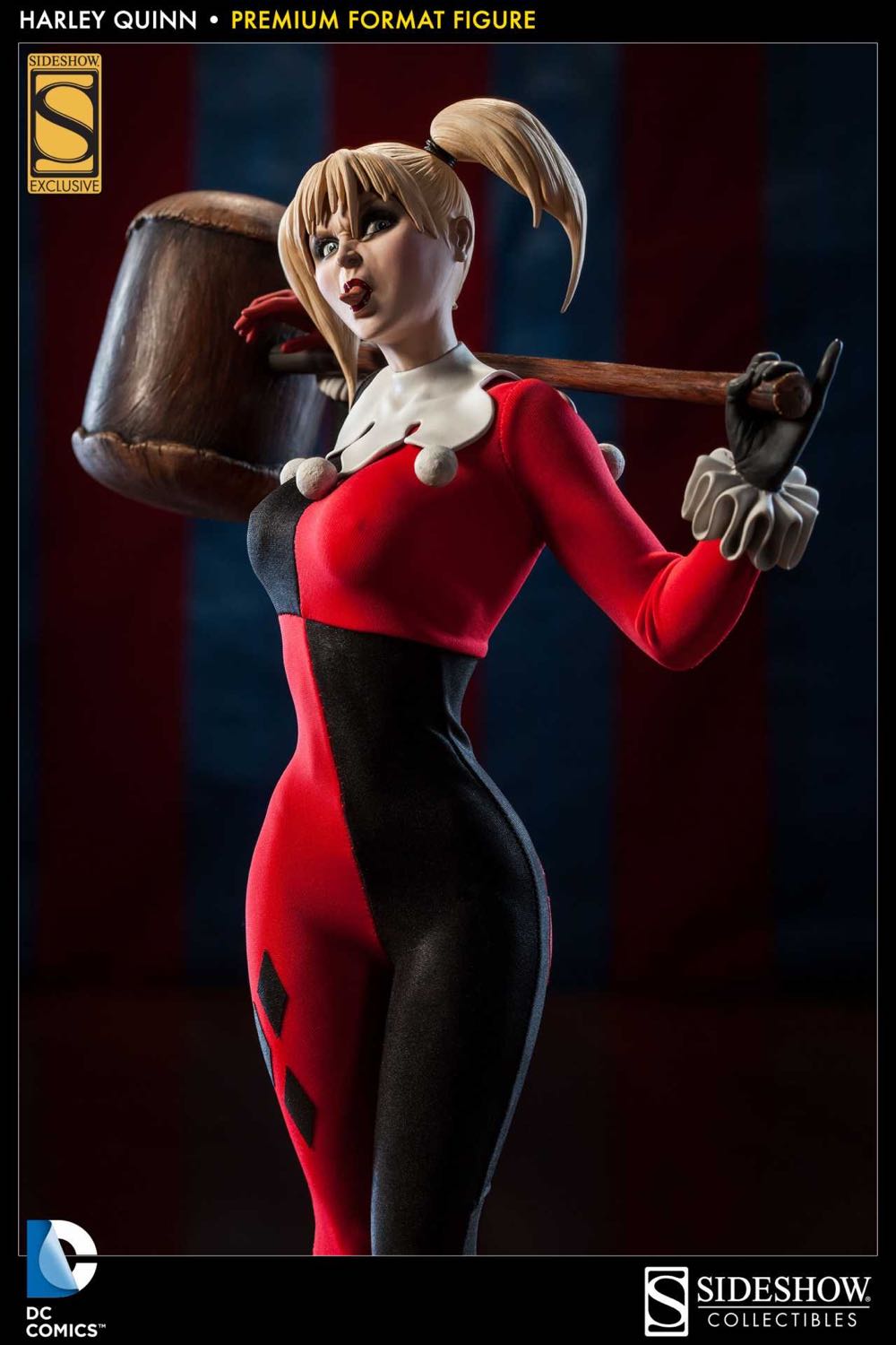 Harley Quinn Premium Format (EX) 2013 - Sideshow Collectibles (Sideshow 1/4 Scale Statues) action figure collectible - Main Image 2