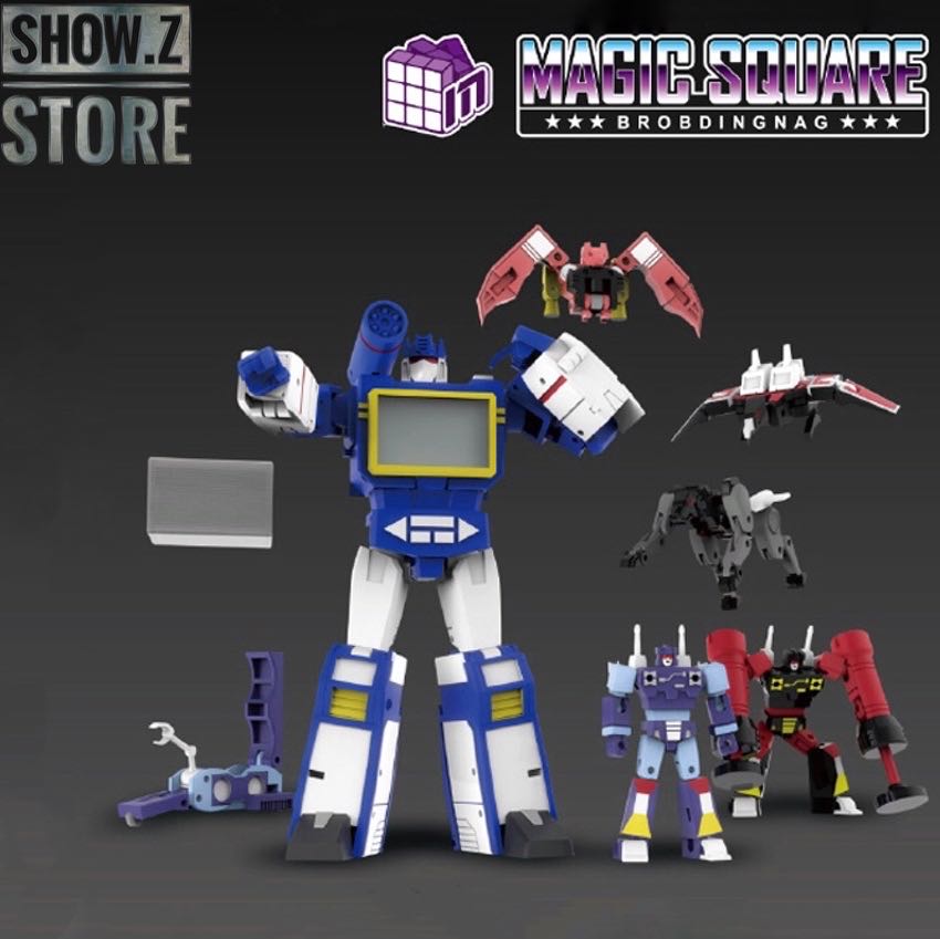 Voice Ripple (Soundwave, Rumble & Scout) - Magic Square (The Transformers) action figure collectible - Main Image 3