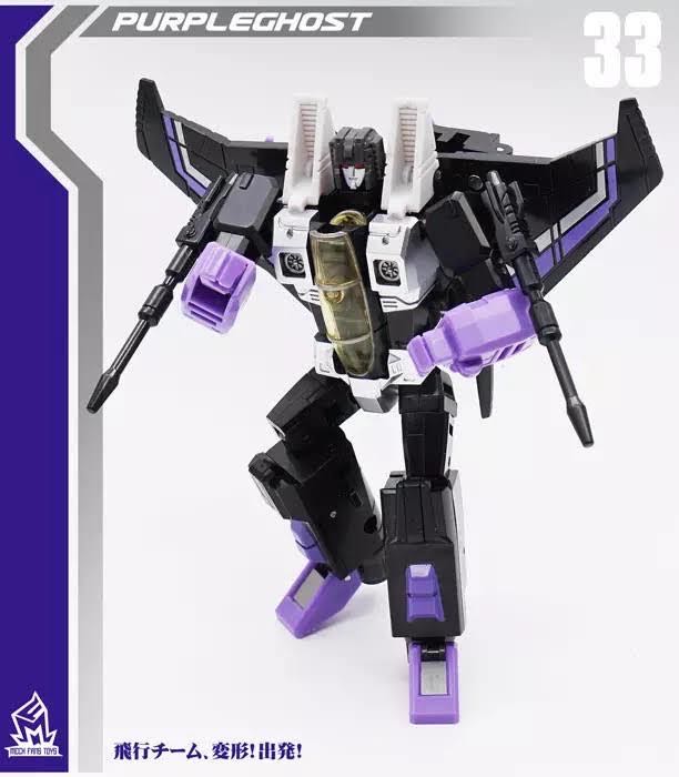 MFT F-01 Overlords In The Air(Starscream, Skywarp & Thundercracker) - Mech Fans Toys (G1) action figure collectible - Main Image 2