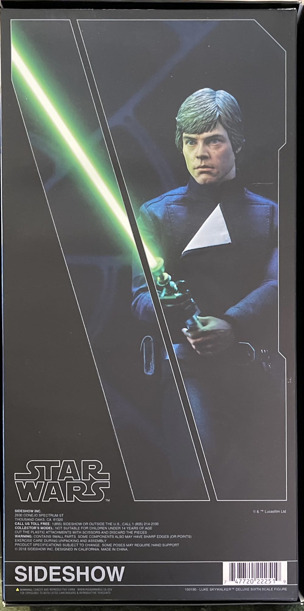 Luke Skywalker (Deluxe) - Sideshow Collectibles (Star Wars) action figure collectible [Barcode 747720222519] - Main Image 2