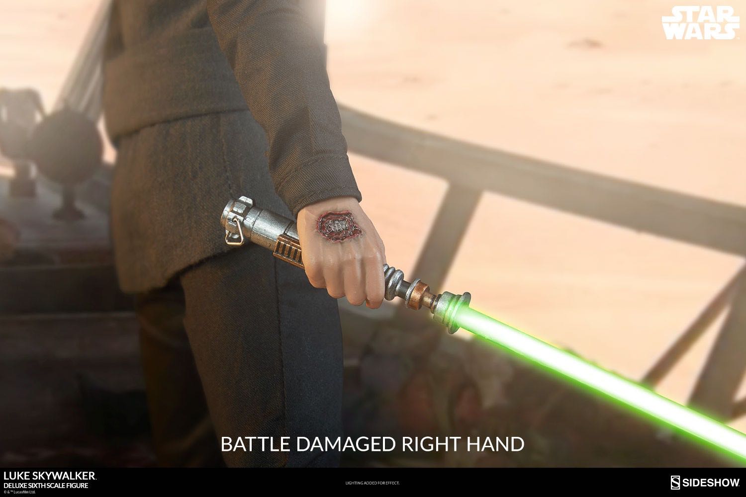Luke Skywalker (Deluxe) - Sideshow Collectibles (Star Wars) action figure collectible [Barcode 747720222519] - Main Image 7