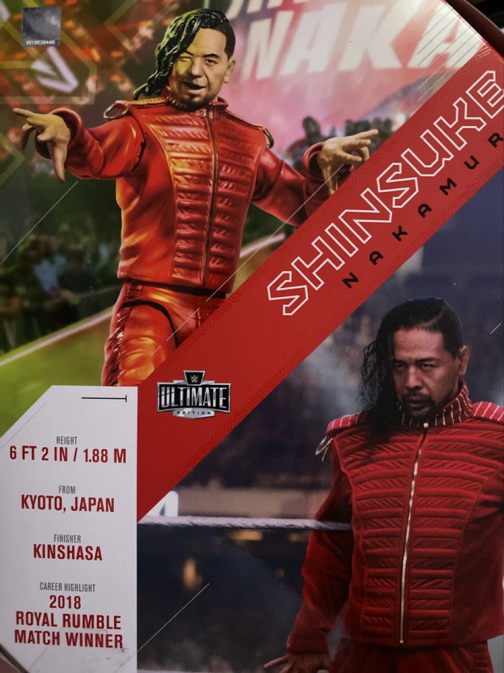 Shinsuke Nakamura - Mattel (WWE Ultimate Edition - Series 2) action figure collectible [Barcode 887961784305] - Main Image 2