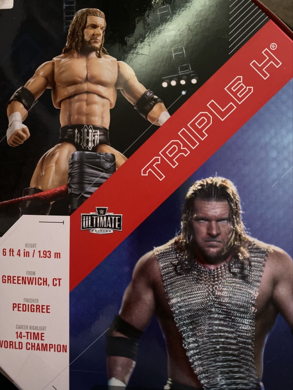 Triple H - Mattel (Mattel Ultimate Edition Greatest Hits) action figure collectible [Barcode 887961838923] - Main Image 2