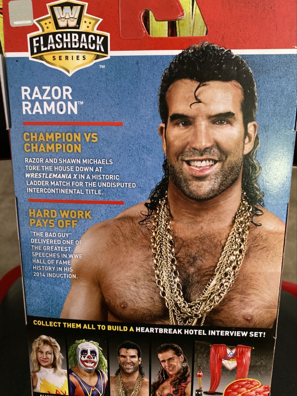 WWE Razor Ramon - Mattel (WWE Elite Flashback) action figure collectible [Barcode 887961640762] - Main Image 2
