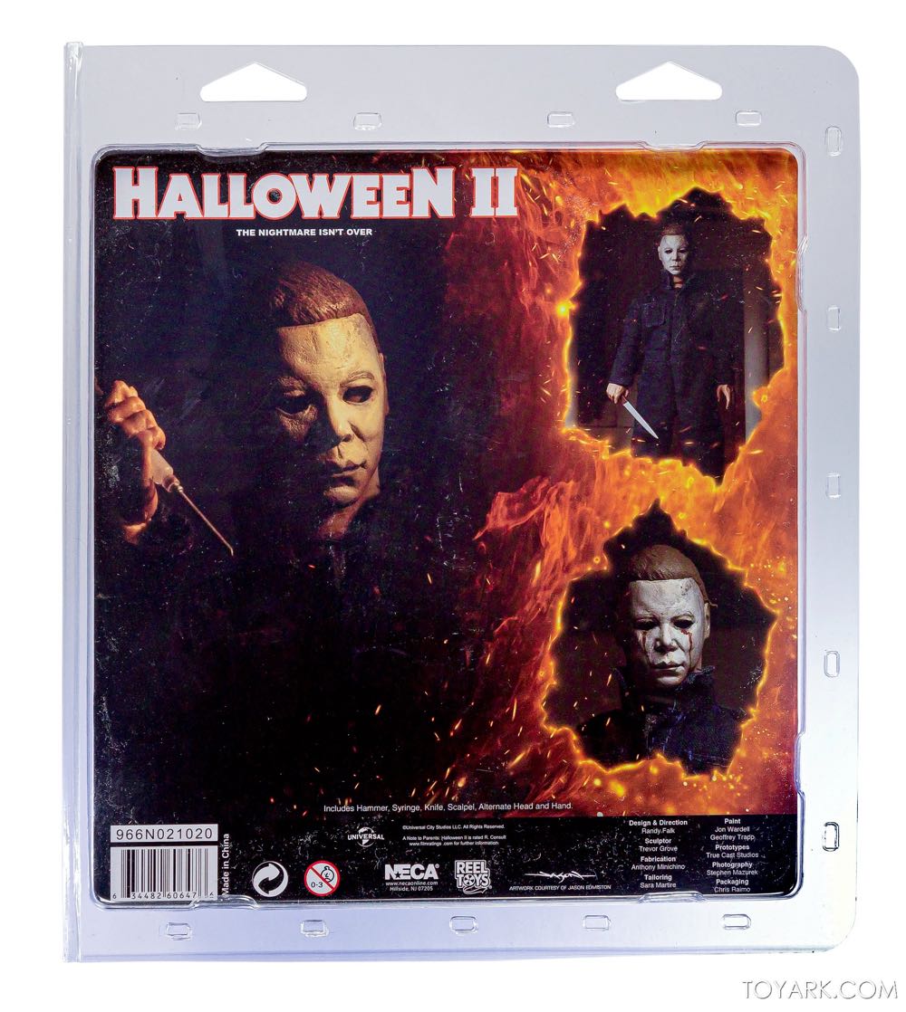 NECA Halloween II - Michael Myers (Clothed) - Neca (Halloween II) action figure collectible [Barcode 634482606476] - Main Image 3