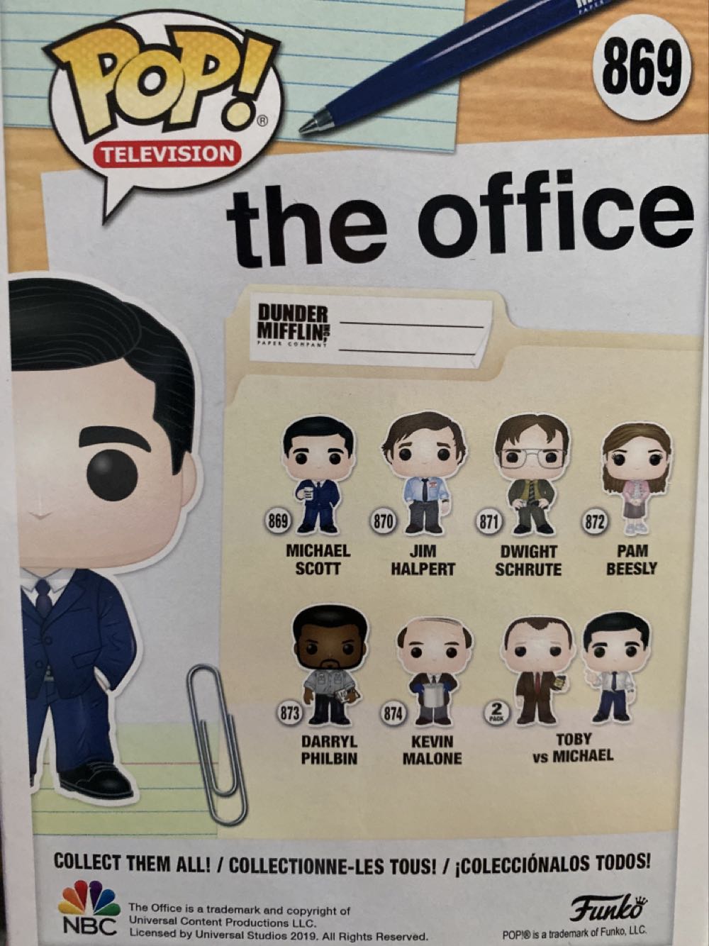 Michael Scott - Funko (The Office) action figure collectible [Barcode 889698349000] - Main Image 2
