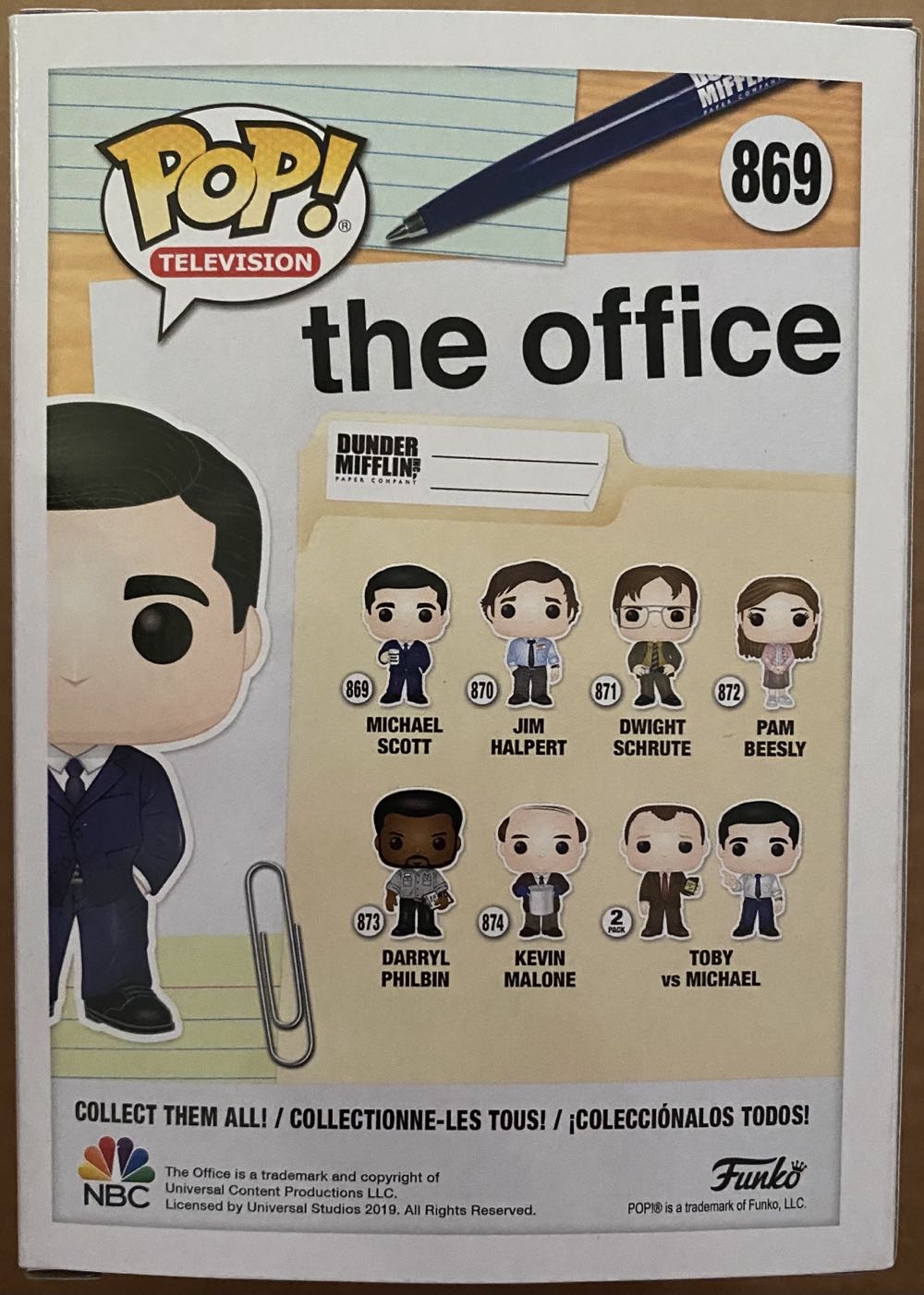Michael Scott - Funko (The Office) action figure collectible [Barcode 889698349000] - Main Image 3