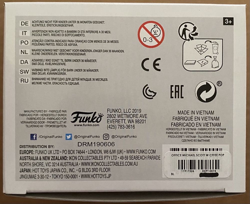 Michael Scott - Funko (The Office) action figure collectible [Barcode 889698349000] - Main Image 4