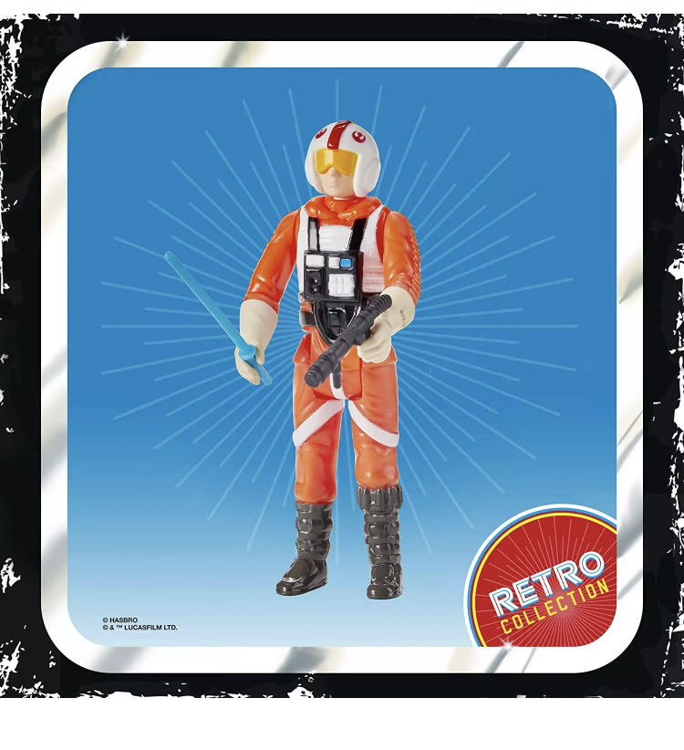 Hoth Ice Planet Board Game With Snow speeder Luke Skywalker - Disney / Hasbro (Empire Strikes Back) action figure collectible - Main Image 3