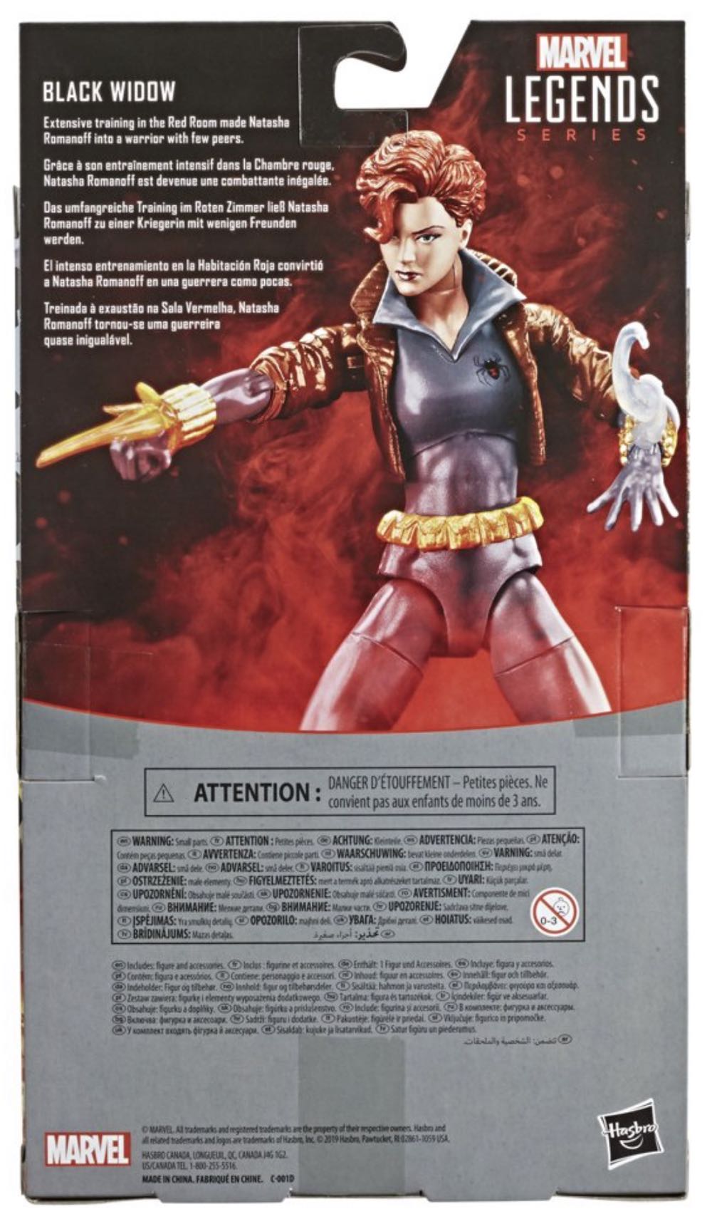 Black Widow - Hasbro (Marvel Legends Series: Black Widow) action figure collectible [Barcode 5010993682416] - Main Image 2