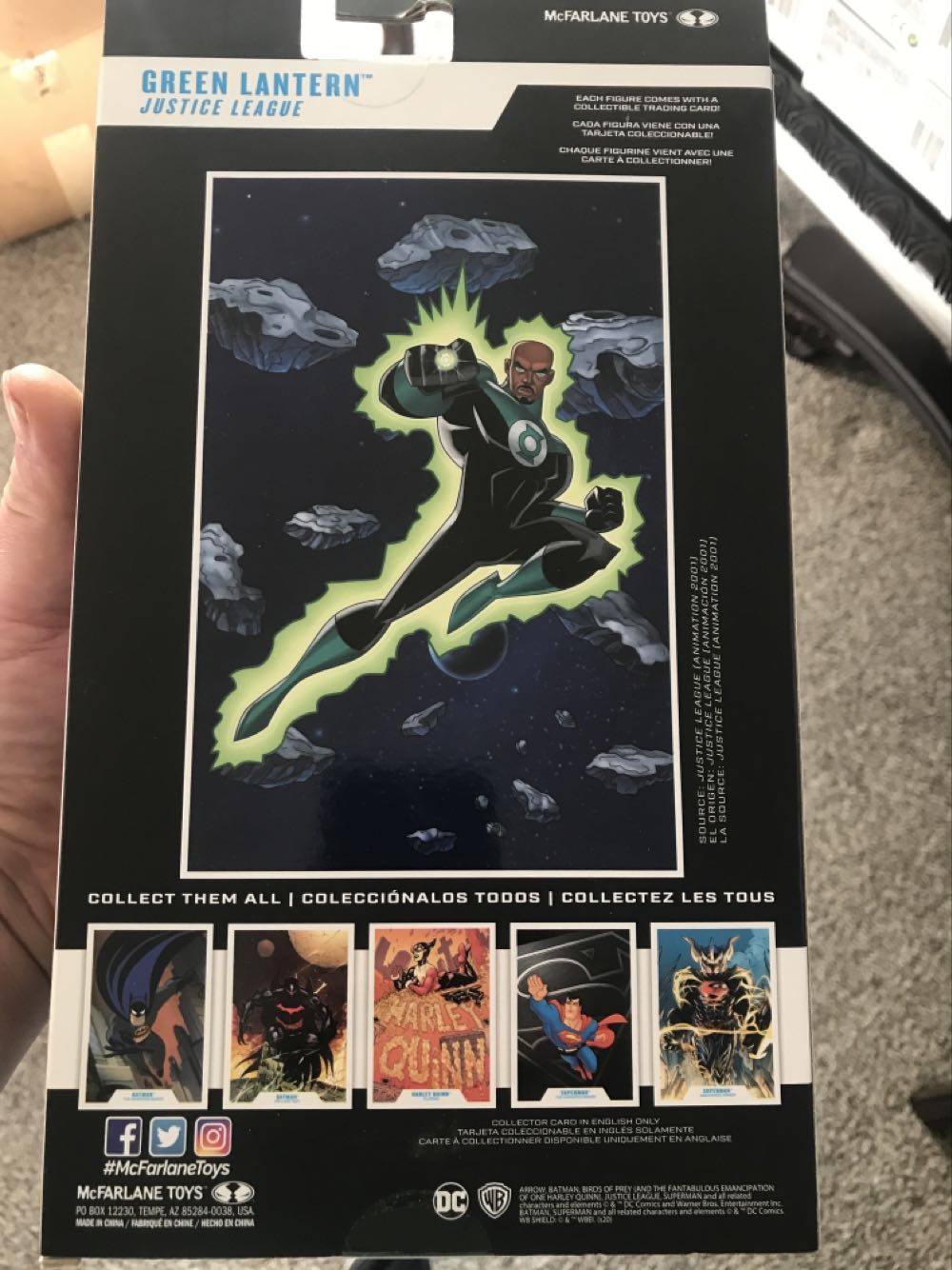 DC Multiverse - Green Lantern (Justice League) - McFarlane Toys (Green Lantern) action figure collectible [Barcode 787926155037] - Main Image 2