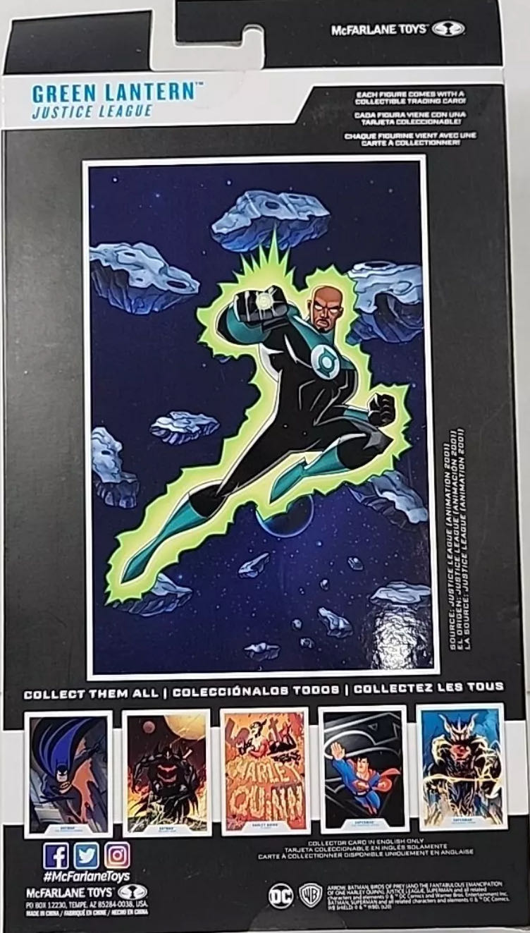 DC Multiverse - Green Lantern (Justice League) - McFarlane Toys (Green Lantern) action figure collectible [Barcode 787926155037] - Main Image 4