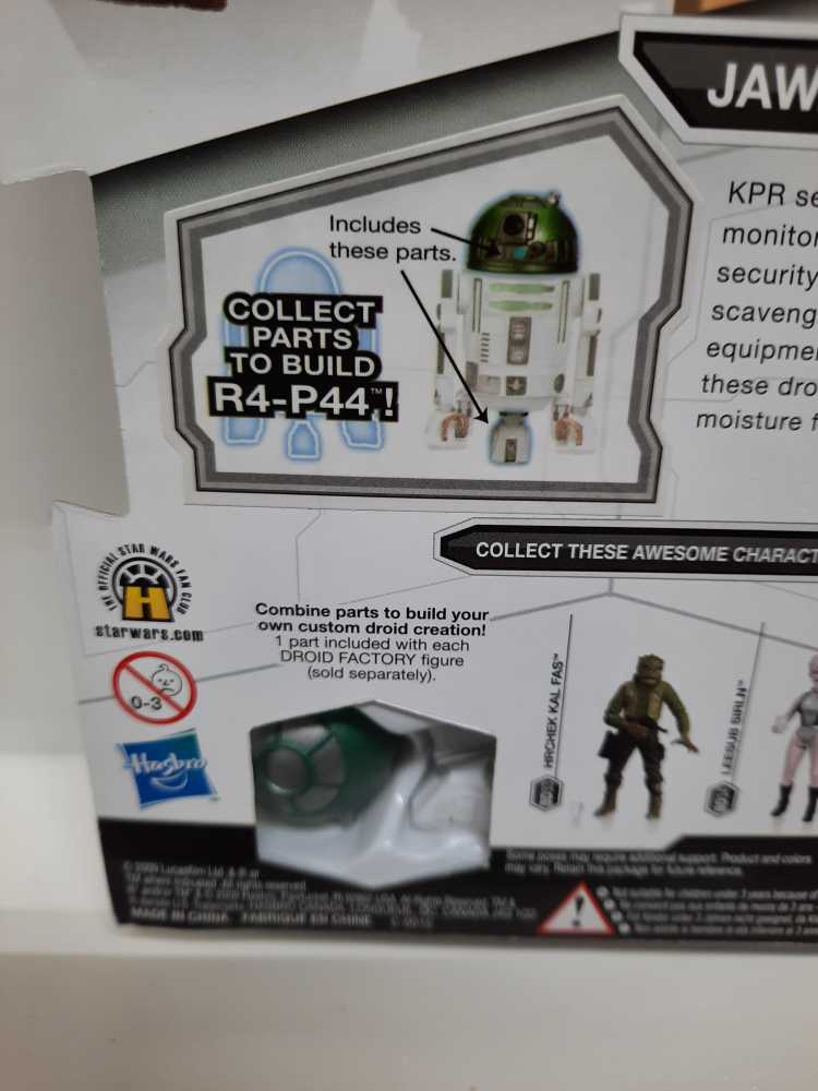 Jawa & Security Droid - Hasbro (Star Wars - The Legacy Collection) action figure collectible [Barcode 653569430261] - Main Image 3