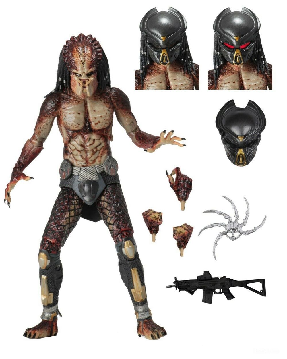 NECA The Predator: Lab Escape Fugitive Predator - Neca (The Predator) action figure collectible [Barcode 634482515815] - Main Image 4
