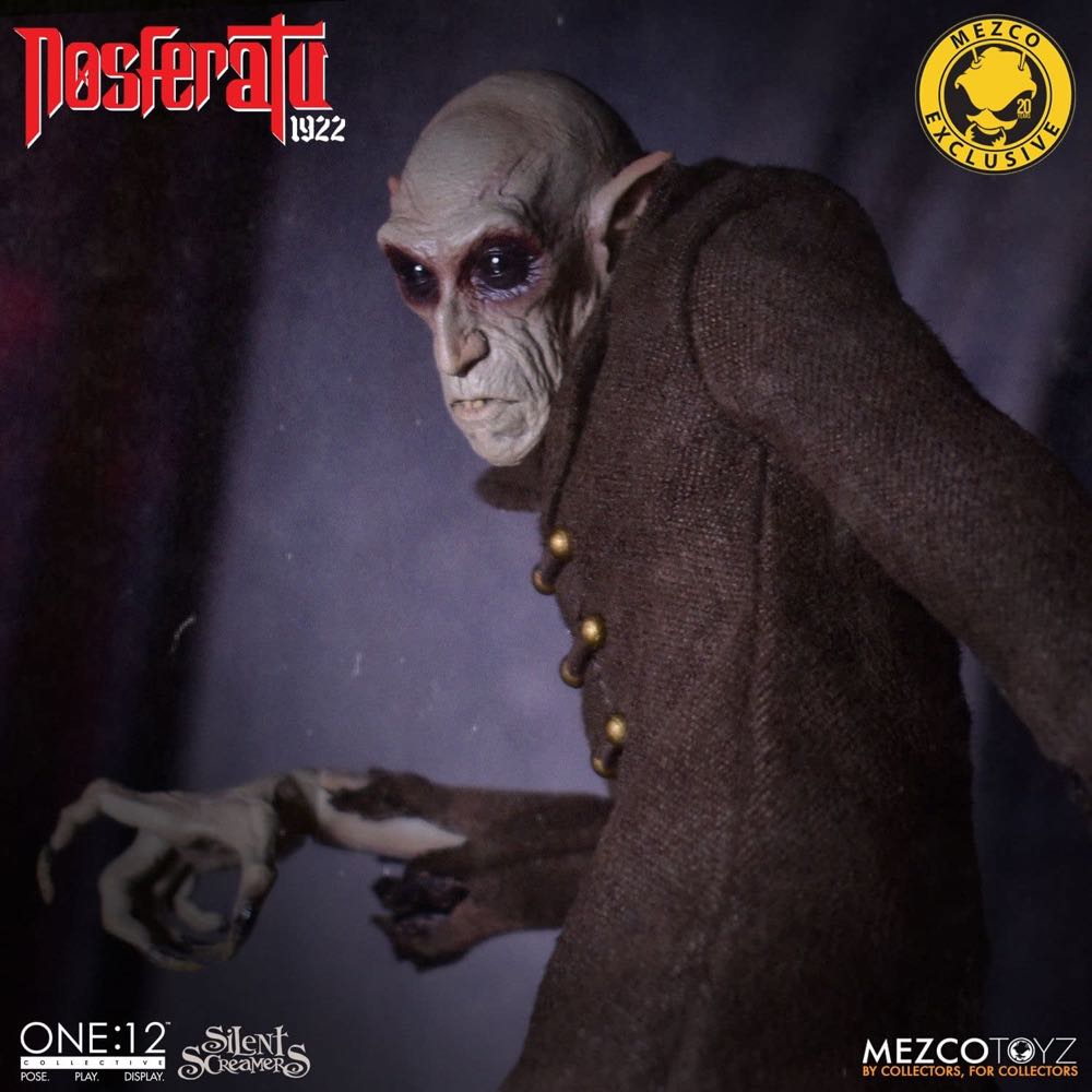 Nosferatu 1922 One:12 - Mezco Toyz (Nosferatu) action figure collectible [Barcode 696198760705] - Main Image 2