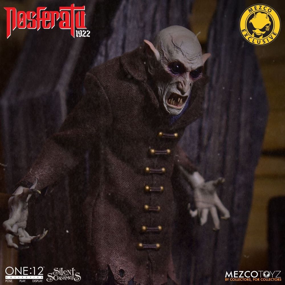 Nosferatu 1922 One:12 - Mezco Toyz (Nosferatu) action figure collectible [Barcode 696198760705] - Main Image 3