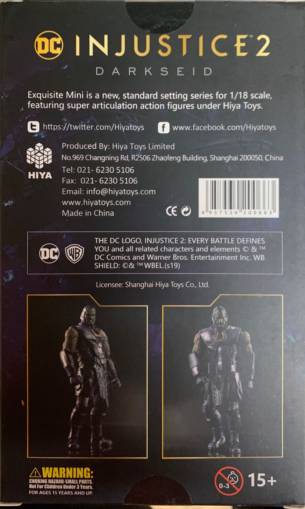 Darkseid - HIYA Toys (DC Injustice: Gods Among Us) action figure collectible - Main Image 2