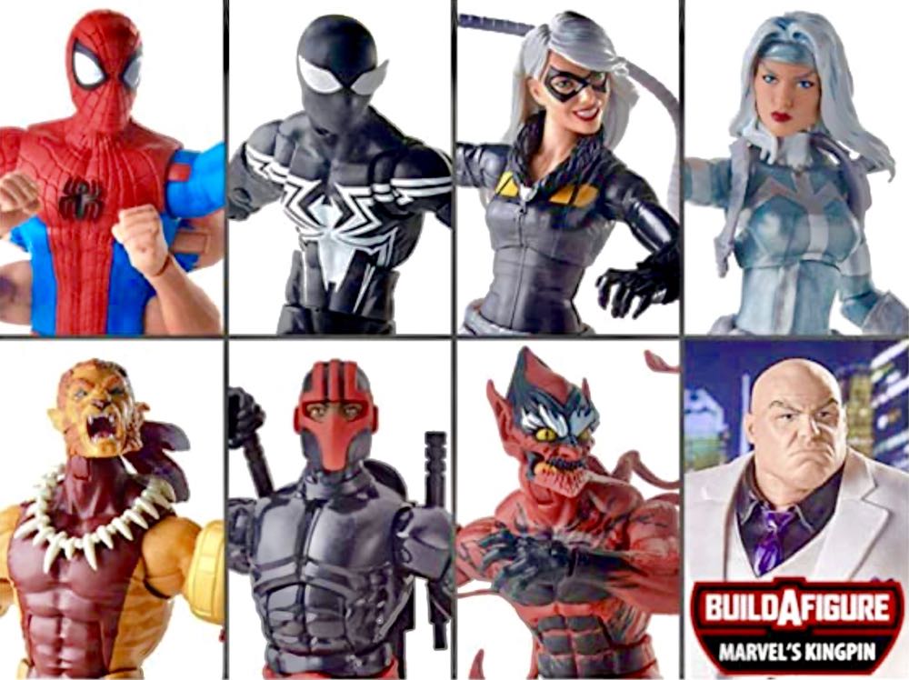 Black Cat - Hasbro (Marvel Legends Series Kingpin Baf Wave) action figure collectible - Main Image 2