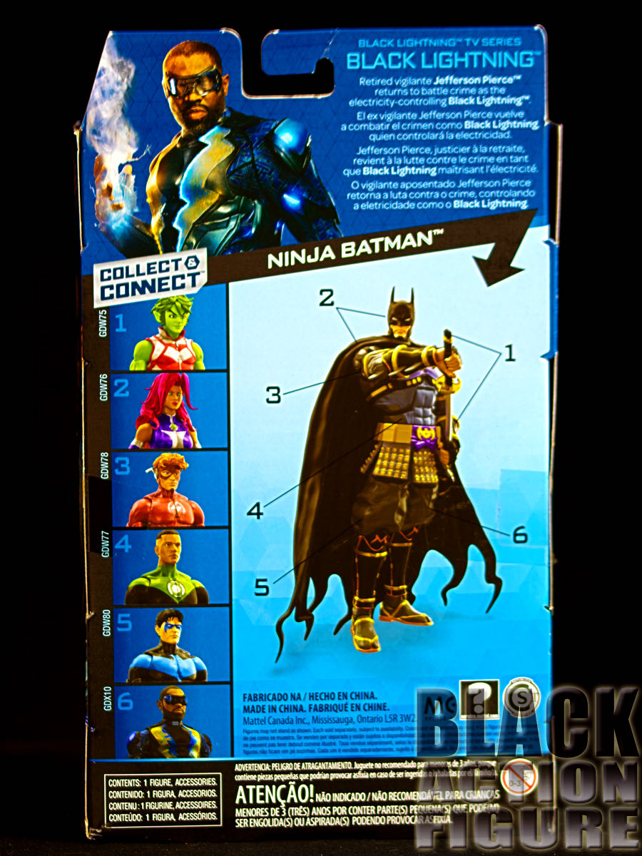 Black Lightning - DC ArrowVerse (Black Lightning) - DC Mattel (DC) action figure collectible - Main Image 2