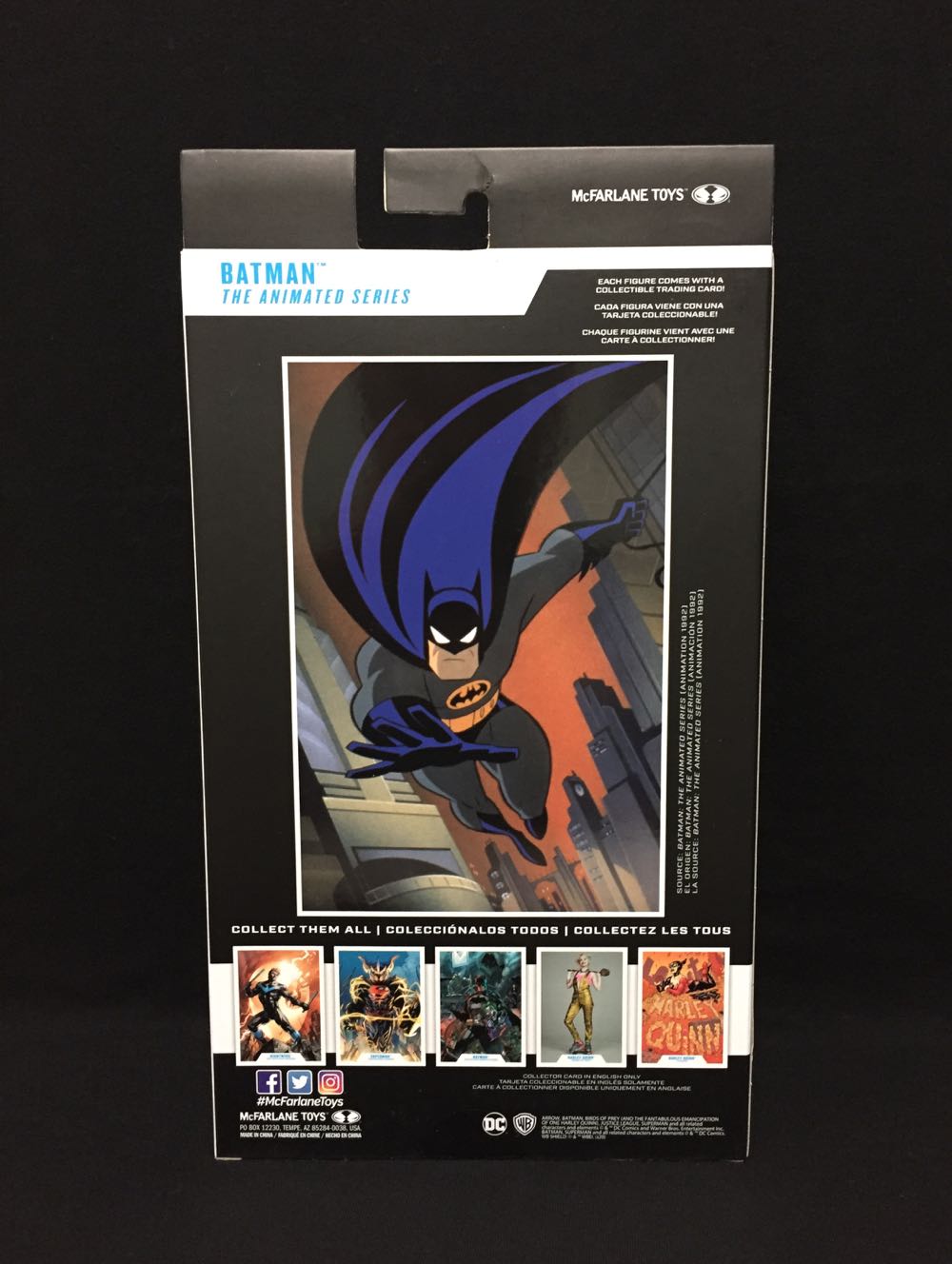 DC Multiverse #15.  Batman (Blue & Grey Variant) - McFarlane Toys (Dc Comics Multiverse) action figure collectible [Barcode 787926155068] - Main Image 2