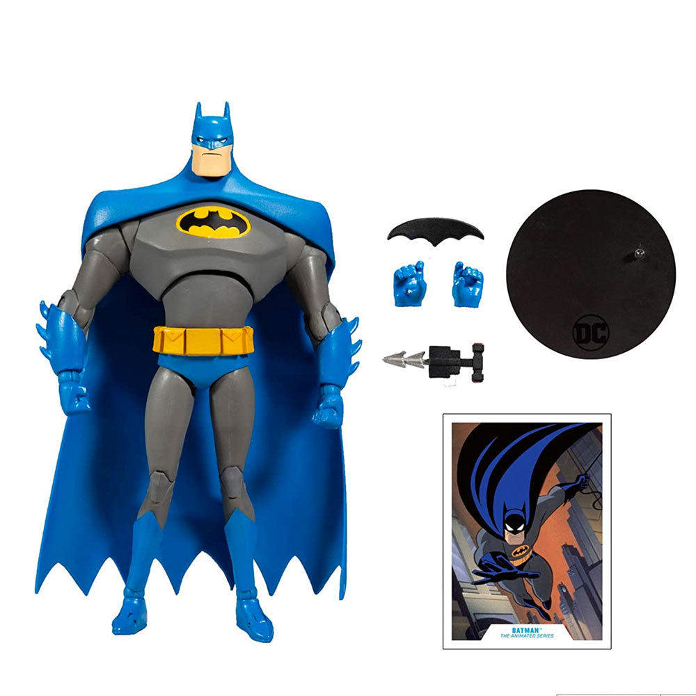 DC Multiverse #15.  Batman (Blue & Grey Variant) - McFarlane Toys (Dc Comics Multiverse) action figure collectible [Barcode 787926155068] - Main Image 3