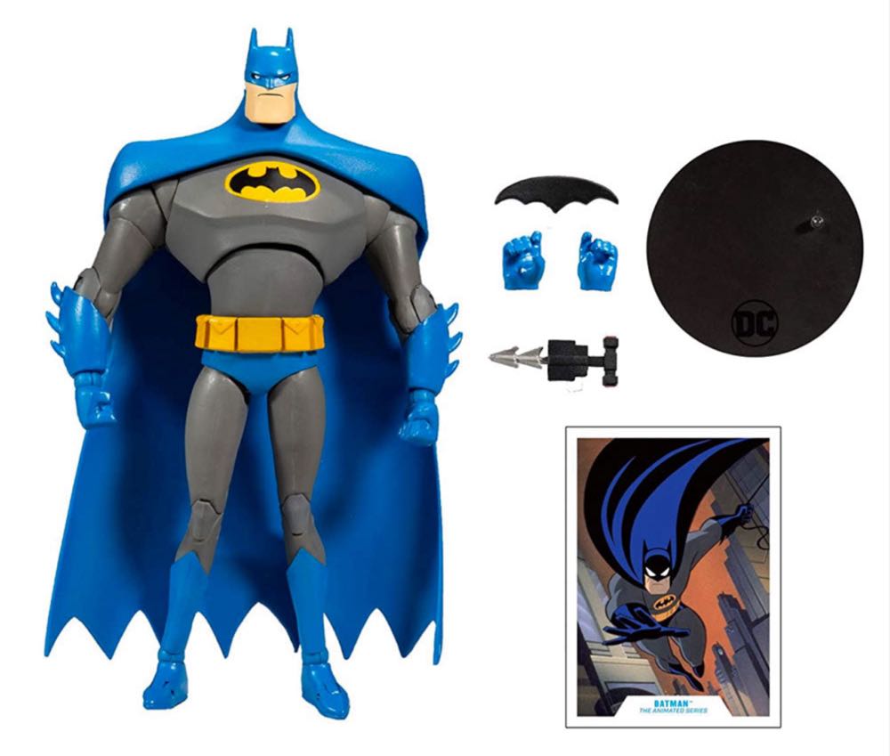DC Multiverse #15.  Batman (Blue & Grey Variant) - McFarlane Toys (Dc Comics Multiverse) action figure collectible [Barcode 787926155068] - Main Image 4