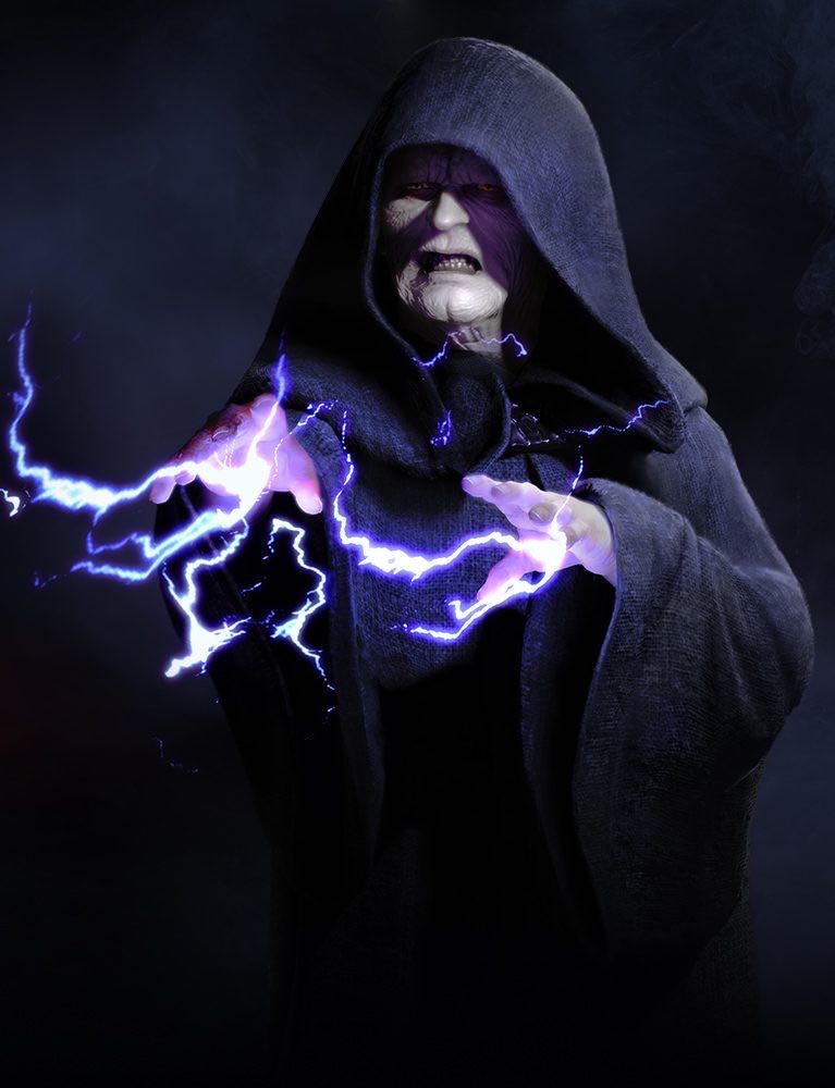 Emperor Palpatine - Hasbro (Star Wars: Episode VI - Return Of The Jedi) action figure collectible [Barcode 076281840420] - Main Image 3