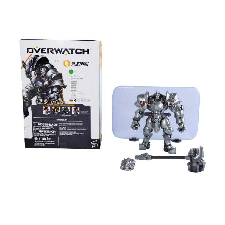 Blizzard Entertainment Overwatch Ultimates Series - Reinhardt - Hasbro (Overwatch Ultimates Series) action figure collectible [Barcode 630509820016] - Main Image 3