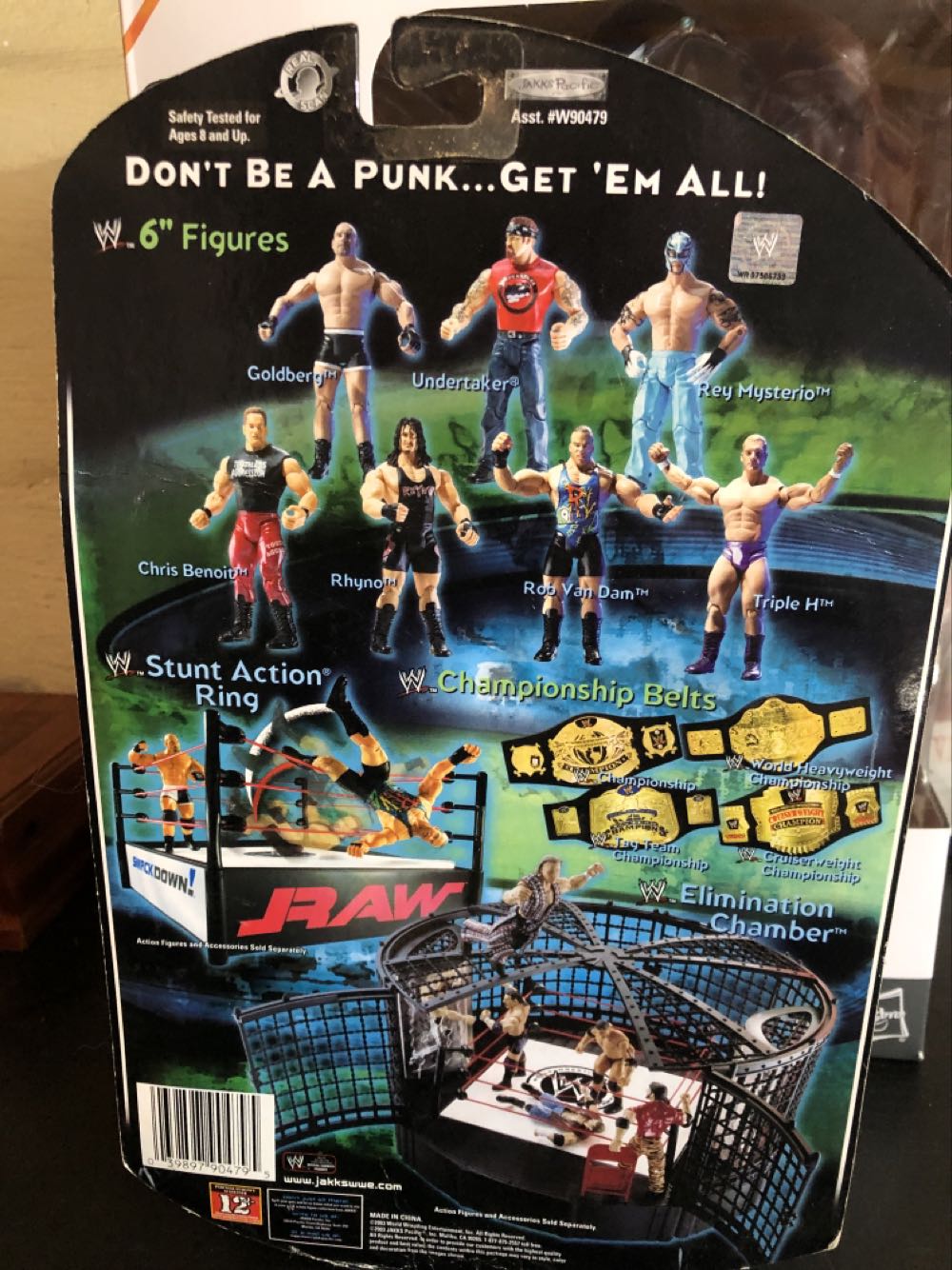 Goldberg - Jakks Pacific WWE (WWE Summer Slam) action figure collectible [Barcode 039897904795] - Main Image 2