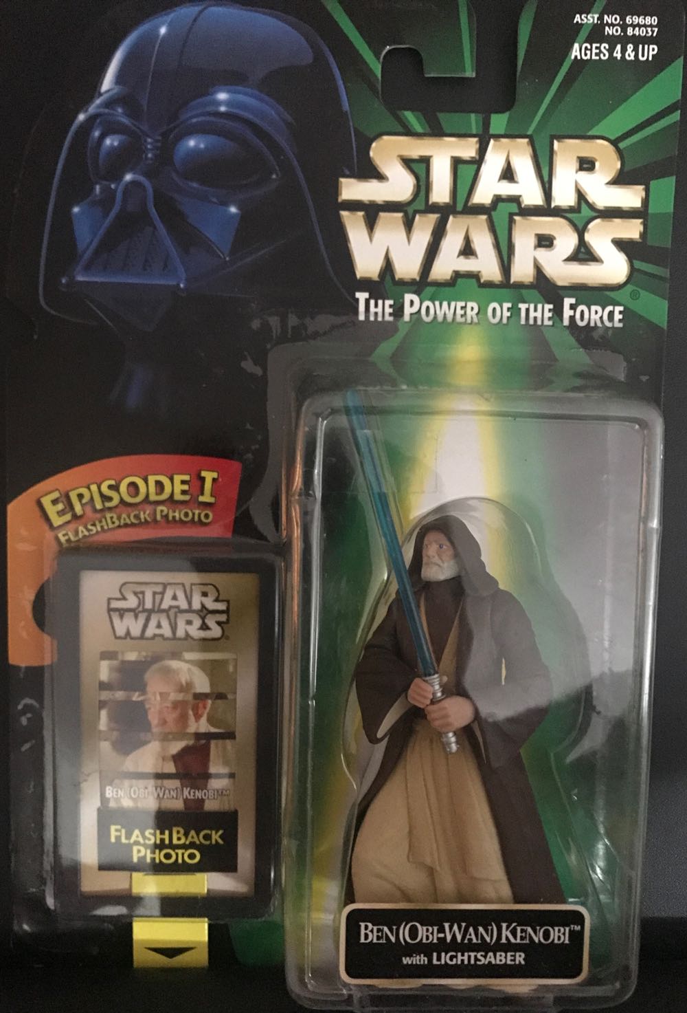 Ben (Obi-Wan) Kenobi - Hasbro (The Power Of The Force - FlashBack Photo) action figure collectible [Barcode 076281840376] - Main Image 1