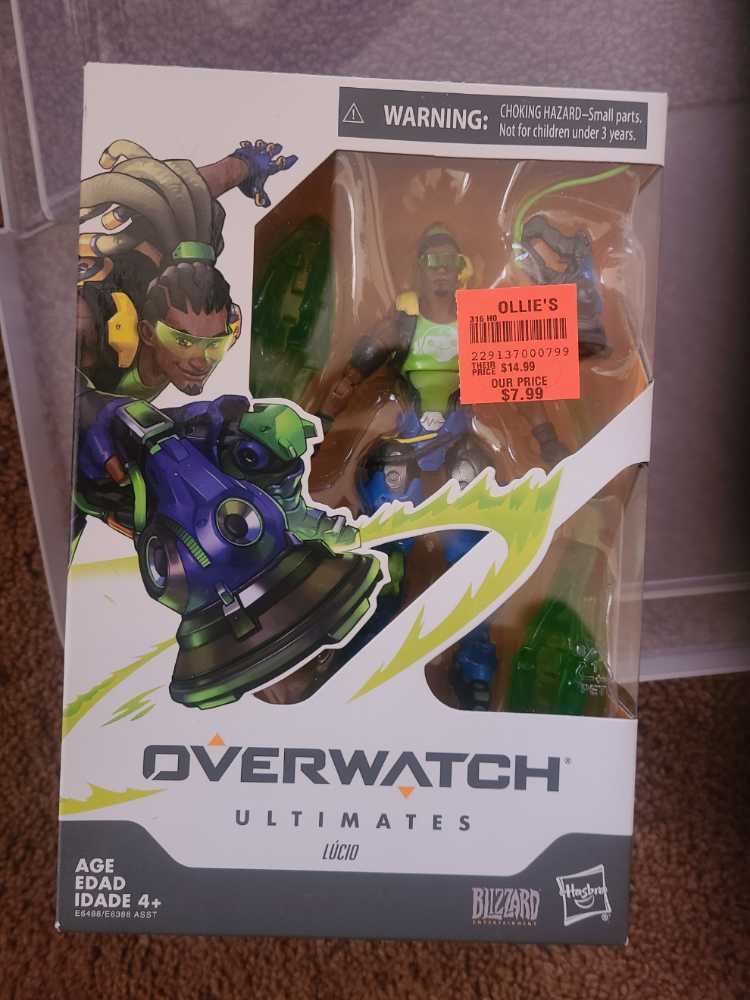 Blizzard Entertainment Overwatch Ultimates Series - Lucio - Hasbro (Overwatch Ultimates Series) action figure collectible [Barcode 630509819898] - Main Image 3