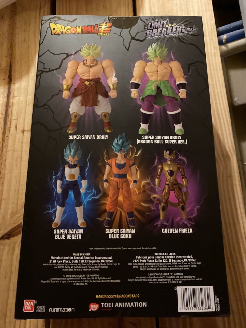 Broly (SSJ) - Bandai (Dragon Ball Super) action figure collectible [Barcode 045557362362] - Main Image 2