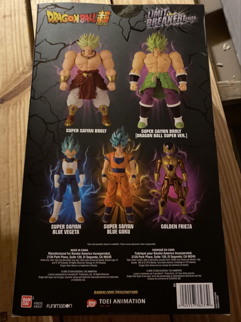Super Saiyan Broly [Dragon Ball Super Ver.] - Bandai (Dragon Ball Super) action figure collectible [Barcode 045557362379] - Main Image 2