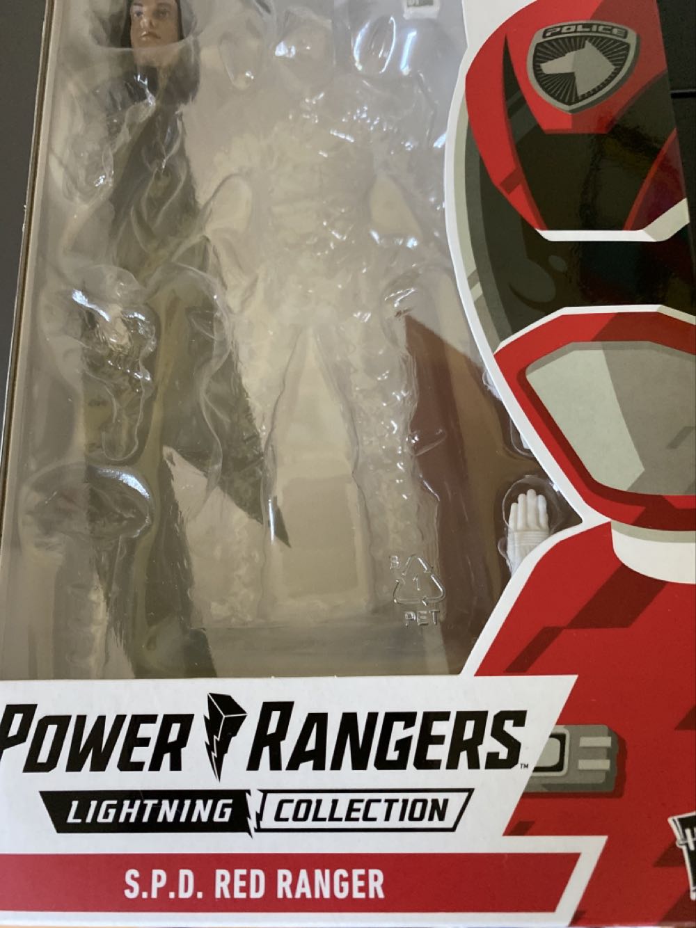 Power Rangers: S.P.D. - Red Ranger - Hasbro (Power Rangers Lightning Collection) action figure collectible [Barcode 630509905256] - Main Image 1