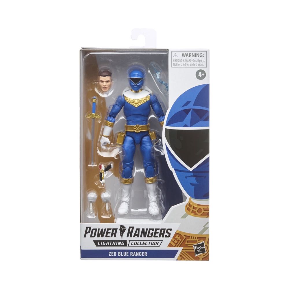 Power Rangers Zeo Blue Ranger - Hasbro (Power Rangers Lightning Collection) action figure collectible [Barcode 630509905249] - Main Image 4