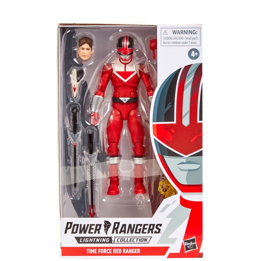 Time Force Red Ranger - Hasbro (Power Rangers Lightning Collection) action figure collectible [Barcode 630509936045] - Main Image 4