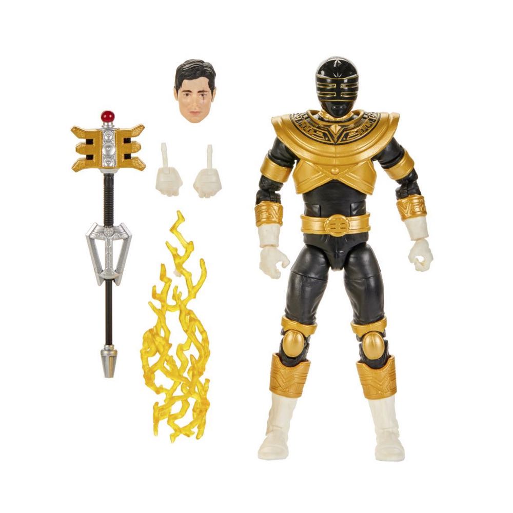 Zeo Gold Ranger (Trey of Triforia) - Hasbro (Power Rangers Lightning Collection) action figure collectible [Barcode 630509936038] - Main Image 3